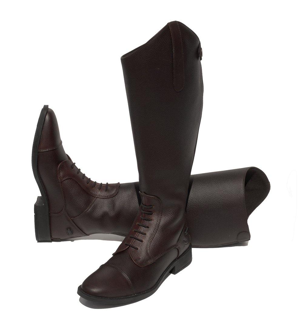 Rhinegold Bottes Elite Luxus Molet Large Marron - SHOPHORSE